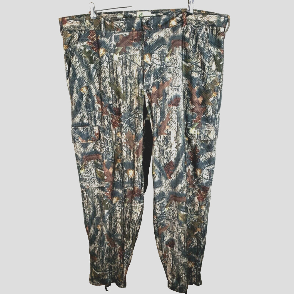 mothwing camo cargo pants XXL 46X32 mesh lightweight hike camp outdoor